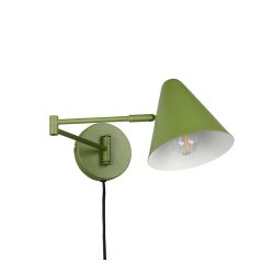 Sienas lampa trio cosima 1xe14 10w zaļa