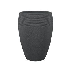 Puķu pods 283-54 schwarz-granit d54