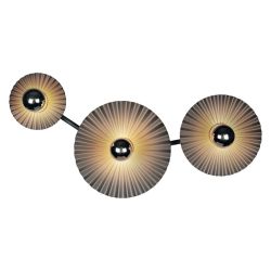 Lampa dek.sienas plissee 3xe27dg 3x40w