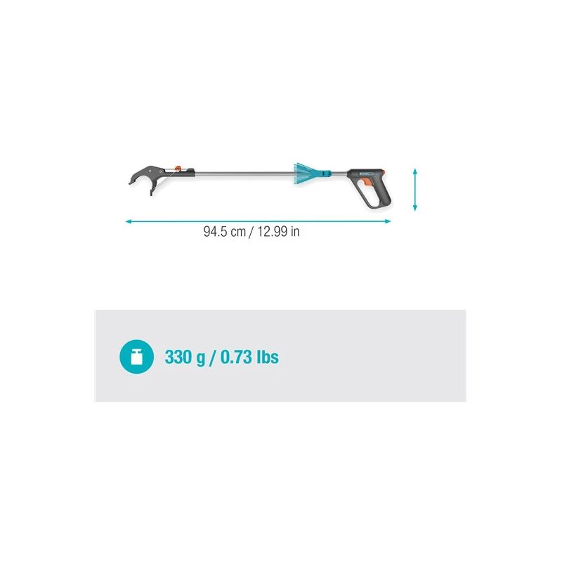 Atkritumu satvērējs 4 in 1. gardena