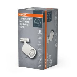 Lampa sliedei led cilindr. gu10 balta