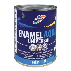 Enamel aqua universal mat. 0.9l c-bāze