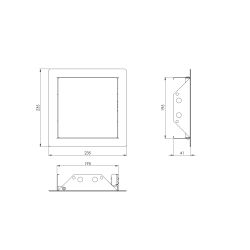 Lūka inspekcijas rlmp2020 200x200mm