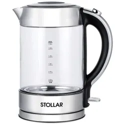 Elektriskā tējkanna Stollar TKS740, 1.7 l, nerūsējošā tērauda krās.