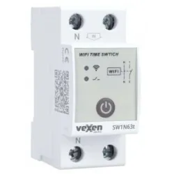 Virtuves taimeris, elektronisks Vexen 1NO 230VAC 63A Wifi Tuya, 63 A