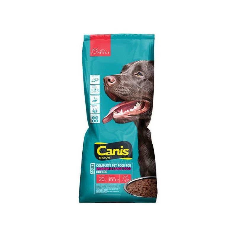 Barība suņiem sausā canis liellops 10kg