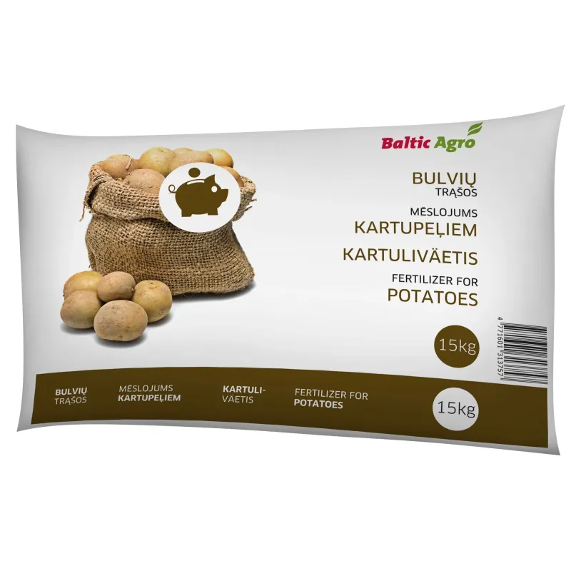 Mēslojums kartupeļiem Baltic Agro, granulēts, 15 kg