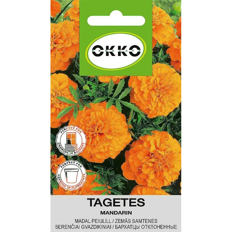 Sēklas Okko samtenes Mandarin, 0.4 g