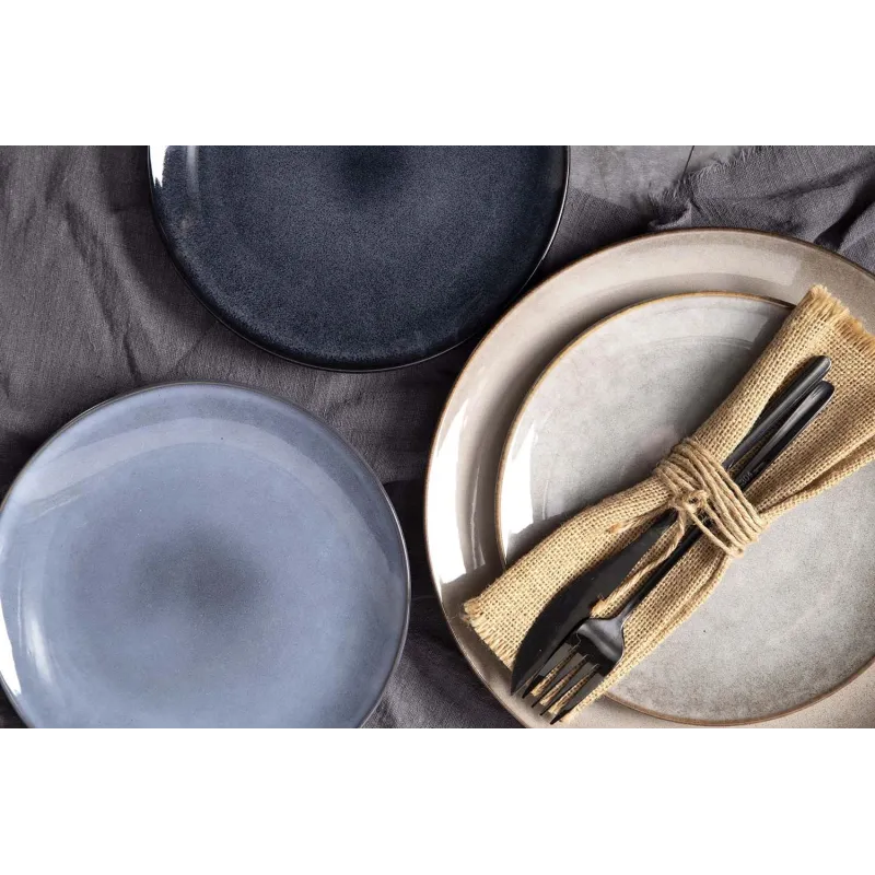 Šķīvis pusdienu Domoletti Aqua, DIA 27 cm, zila krās.