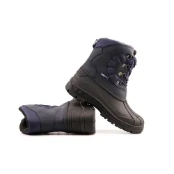 Снежные ботинки мужские Haushalt PED-SS010, с голенищем, c подкладкой, синий-черный, 42 размер
