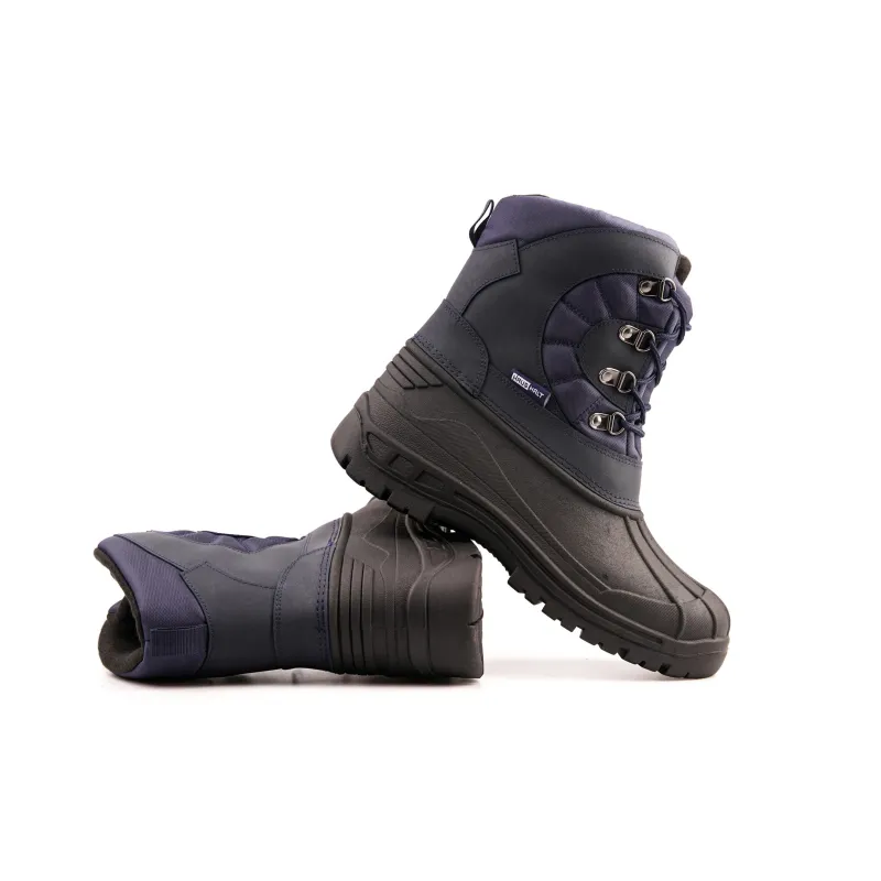 Sniega zābaki vīriešu Haushalt PED-SS010, ar stulmu, ar siltinājumu, zila-melna, 42 izmērs