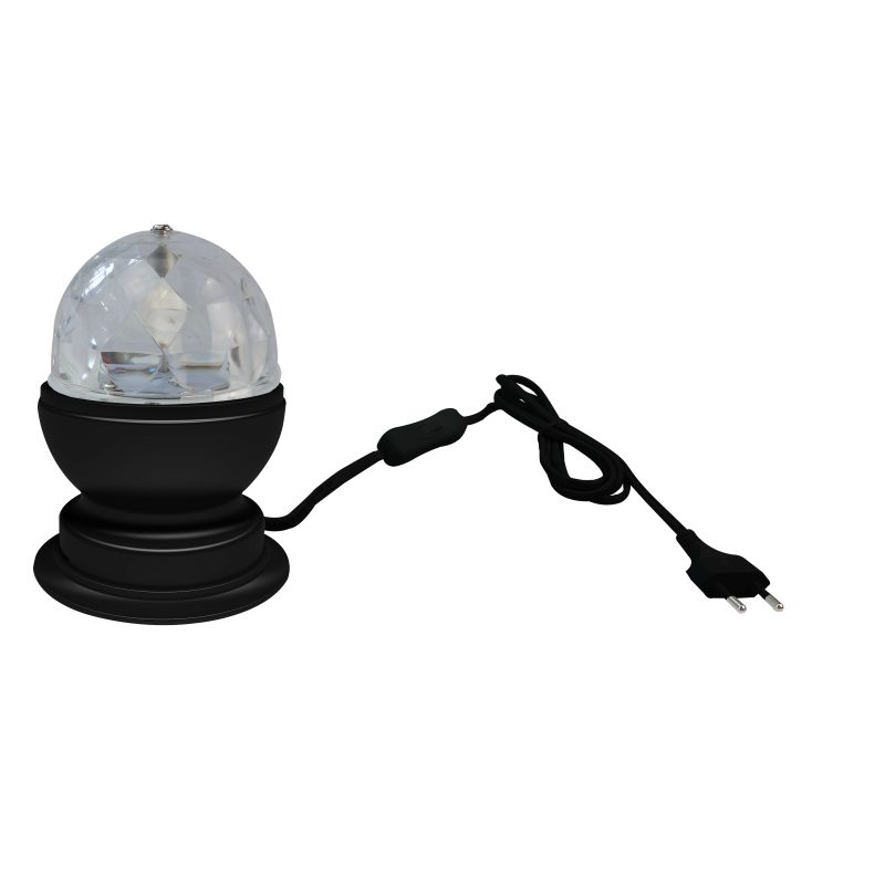 Lampa disco led 3w rgb ip20