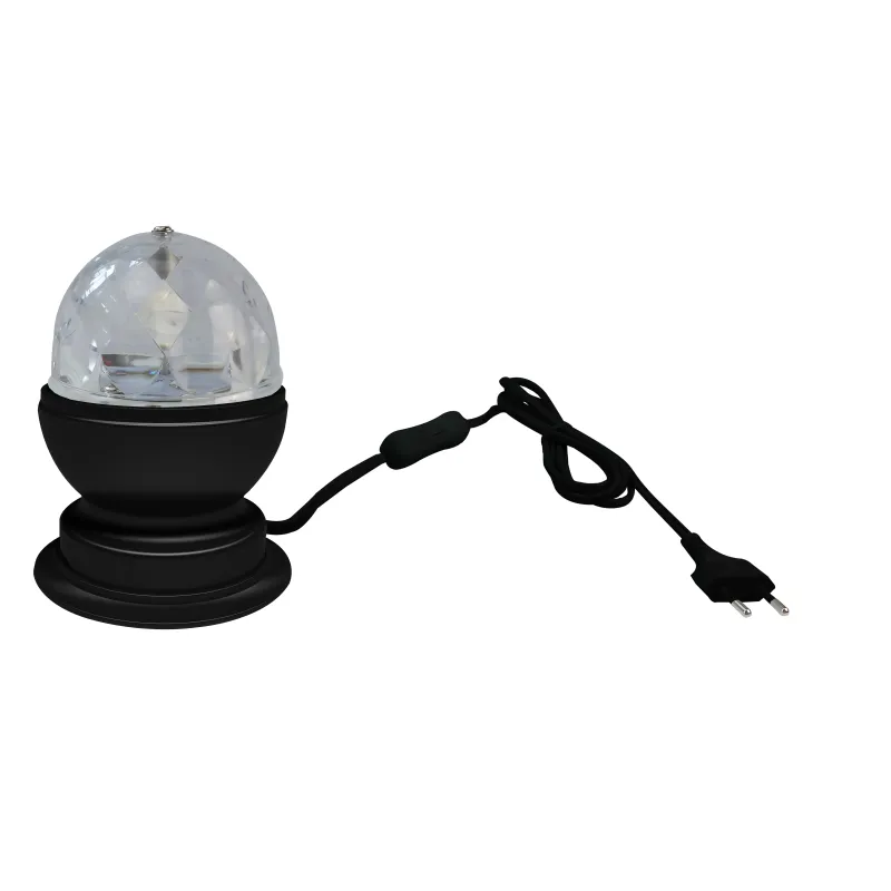 Lampa disco led 3w rgb ip20