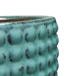 Puķu pods Domoletti GG.6683.015, keramika-māls, zila