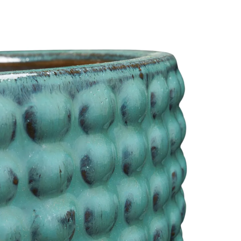 Puķu pods Domoletti GG.6683.015, keramika-māls, zila