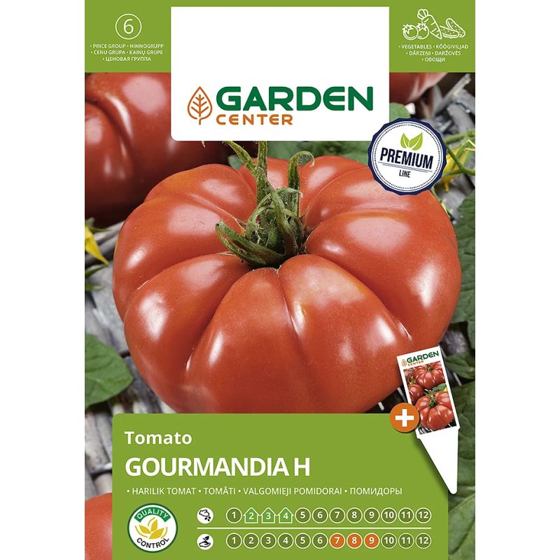 Sēklas dārzeņu tomātu gourmandia h 5s