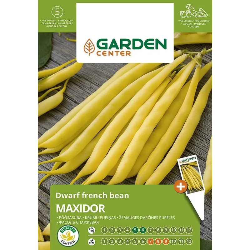 Sēklas Garden Center, pupiņas ,mazas, MAXIDOR, 20 g