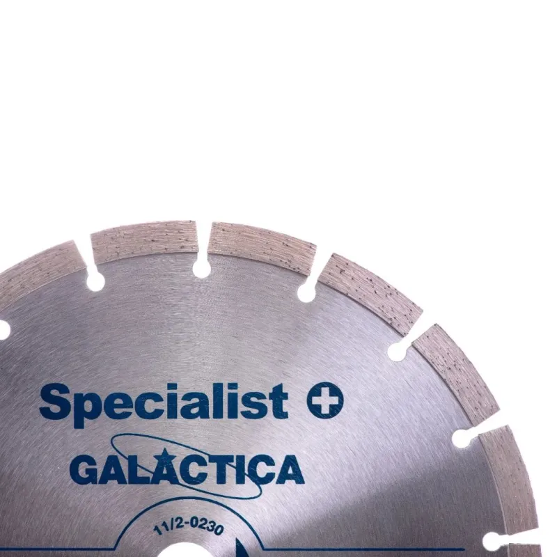 Dimanta disks Specialist+ Galactica, 230 mm x 22.2 mm x 10 mm