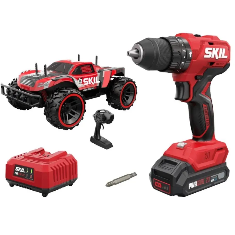 Akumuliatorinis smūginis gręžtuvas su akumuliatoriumi Skil 3021RC, 20 V, 2 Ah