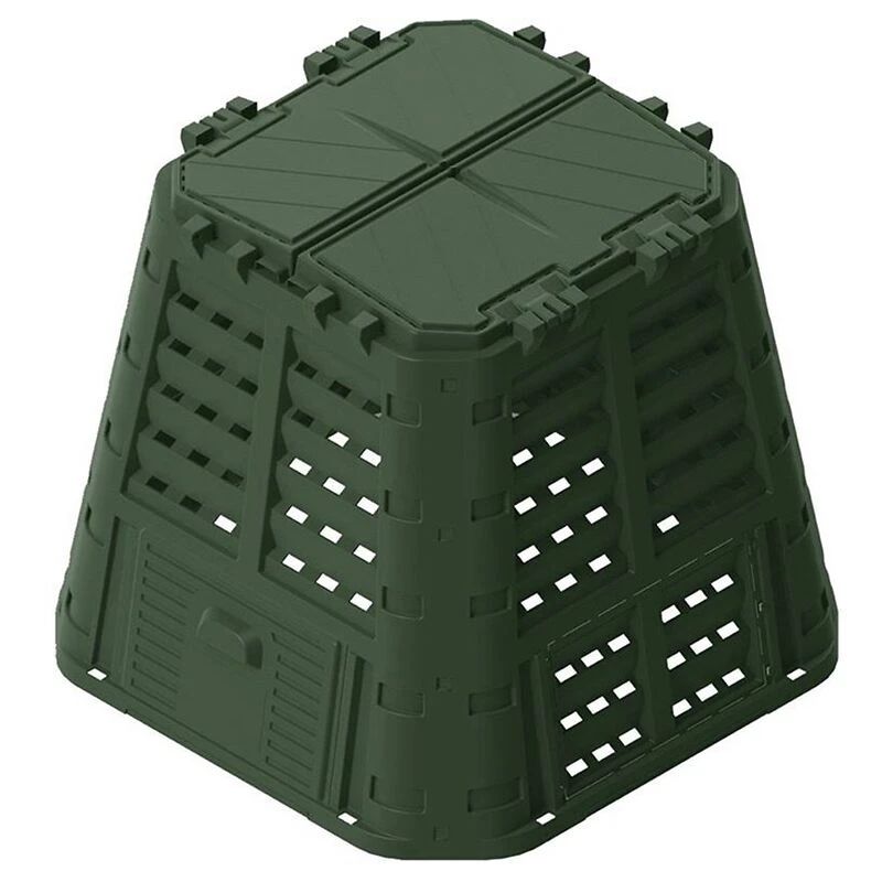 Kaste komposta 480l zaļa