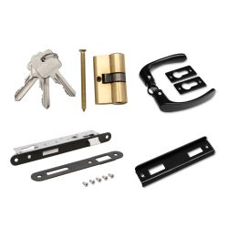 Slēdzenes kpl vārtiem ar rokturi