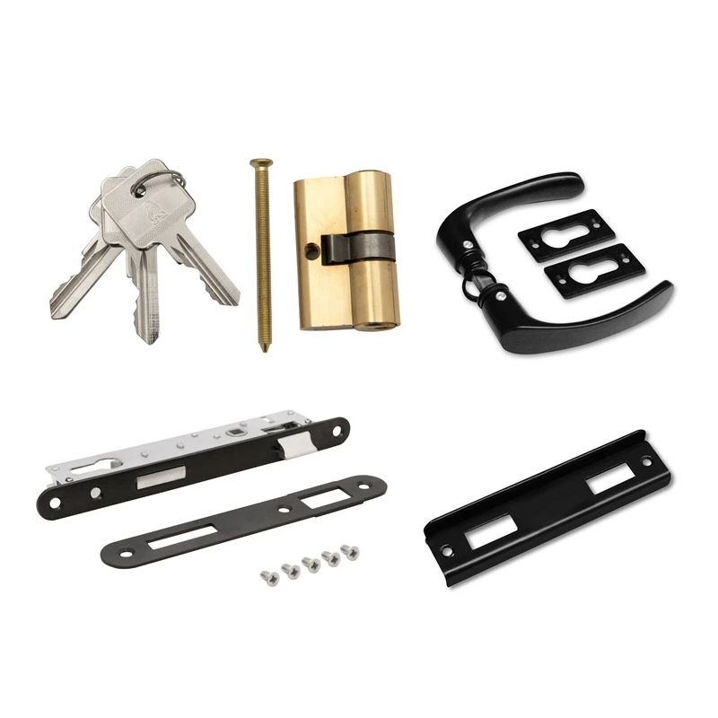 Slēdzenes kpl vārtiem ar rokturi