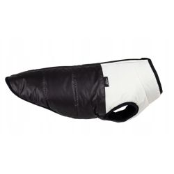 Jacket for dogs fluo black. white 25