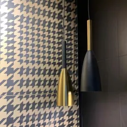 Šviestuvas kabinamas Light Prestige Solin LP-181-3P BK-GD, E27, 3 x 60 W