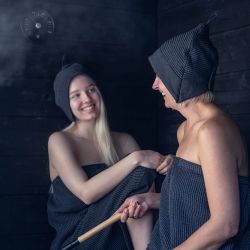 Termometrs pirts alumīnijas rento melns