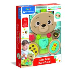 Rotaļlieta izgl. baby bear busy panel