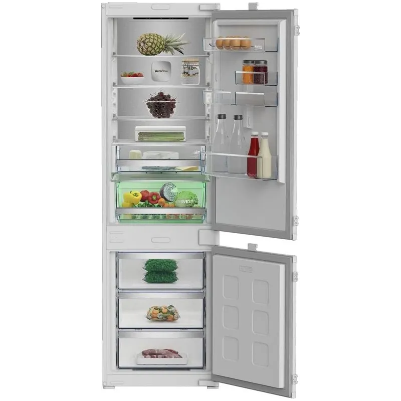 Iebūvējams ledusskapis saldētava apakšā Beko B7BCNA295HS2