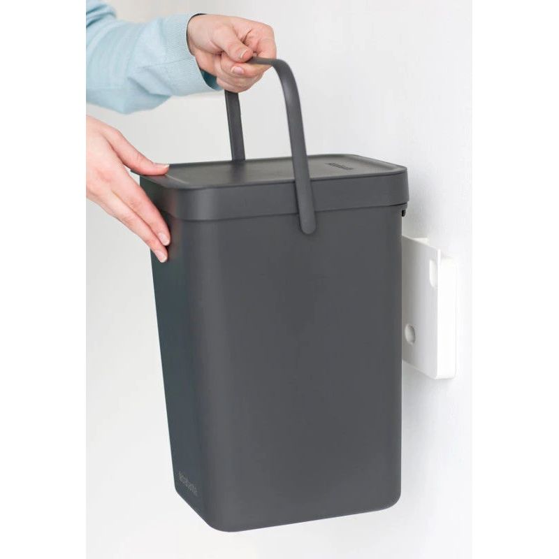 Tvertne atkr. sort&go 6l pelēka 109720