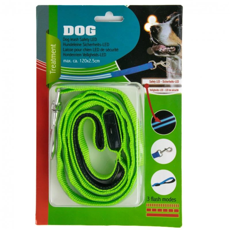 Pavada dzīvniekiem LED 120cm