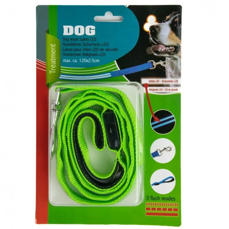 Pavada dzīvniekiem LED 120cm