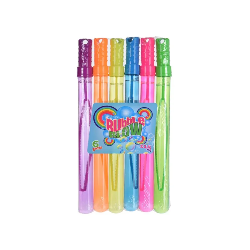 Ziepju burbuļu nūjiņa, 115 ml, 6 gab.