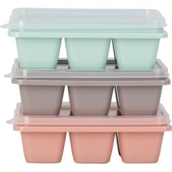 Ledus veidotāja kompl.ar vāku 3gab