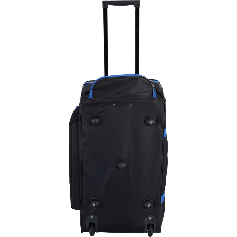 Ceļojumu soma uz riteņiem DG6000100, zila-melna, 75 l