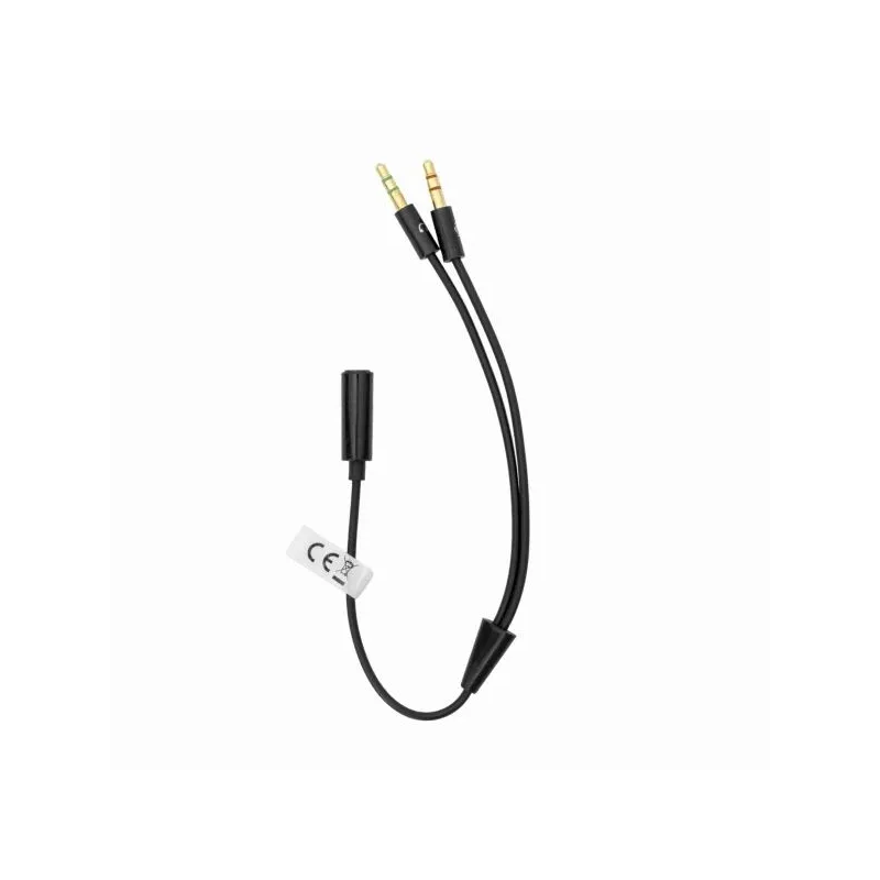 Sbox 35F-2X35M-R 3.5mm F. 4Pin - 2 X 3.5mm M. 3Pin 0.2m