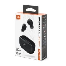 Bezvadu austiņas JBL Wave Buds 2, melna