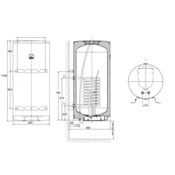 Veeboiler Dražice OKC 200, 194 l