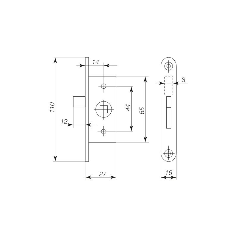 Slēdzne loga 4507m be ranken ,10,