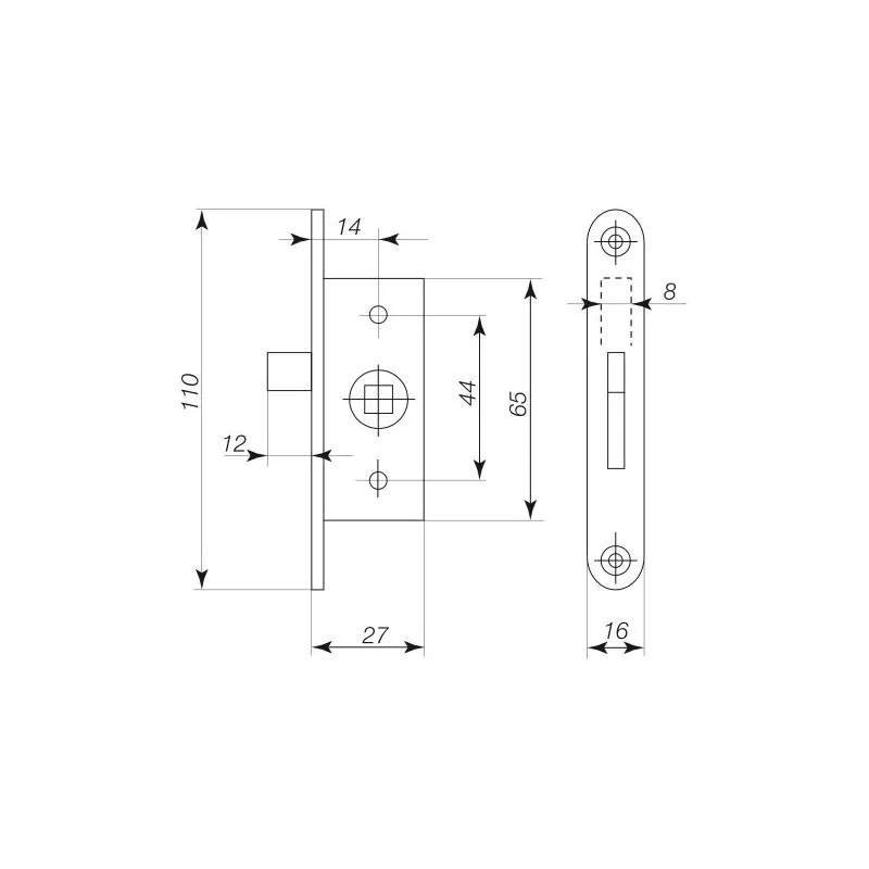 Slēdzne loga 4507m be ranken ,10,