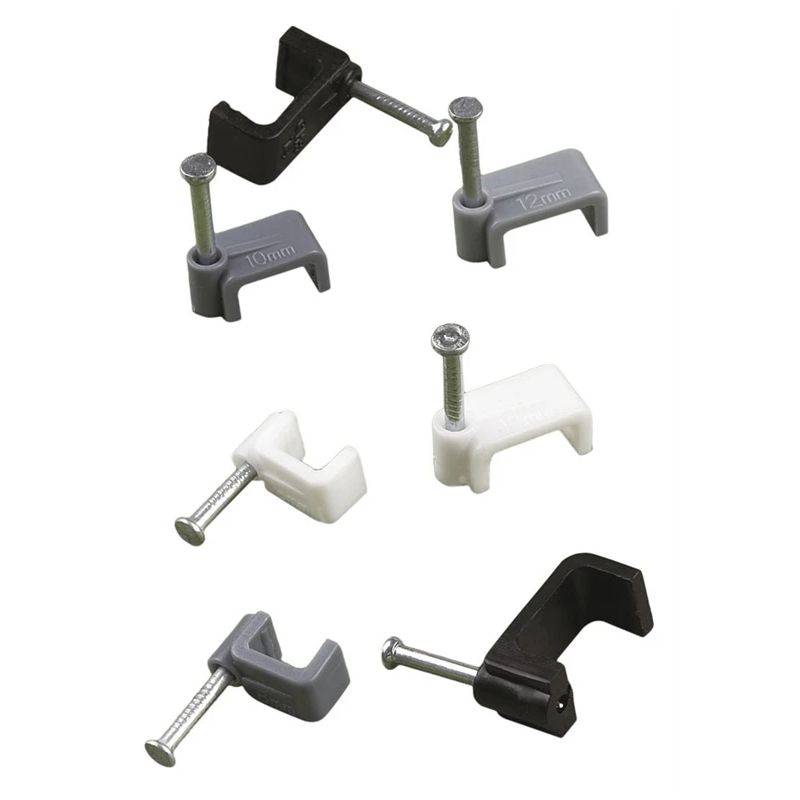 Kabeļu turētājs Chs CHF4.7 x 7, 4.7 - 7 mm, balta krās., 100 gab.