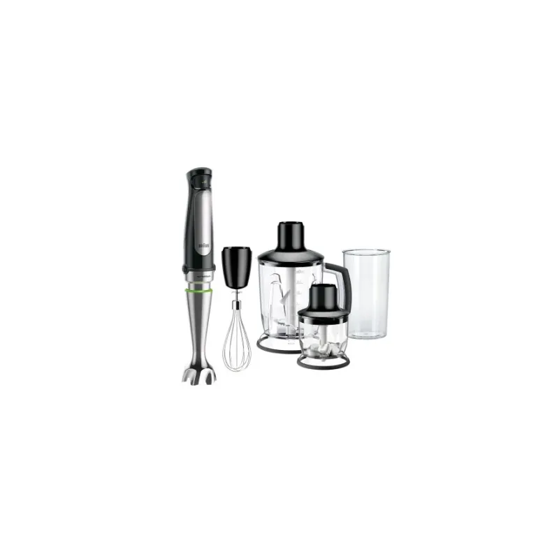 Trintuvas Braun MQ7045, juoda sp.-nerūdijančiojo plieno sp.