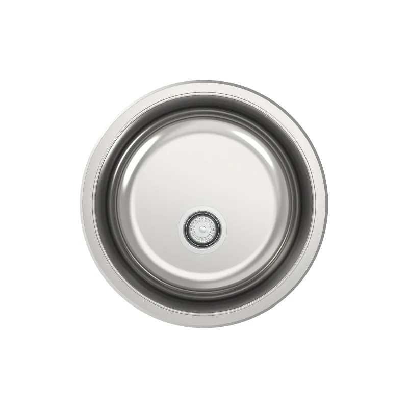 Virtuves izlietne Thema Lux, nerūsējošais tērauds, 43.5 cm x 43.5 cm x 15 cm, nerūsējošā tērauda