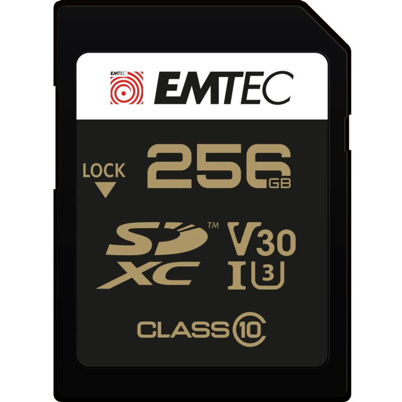 Emtec SDXC 256GB UHS-I U3 SpeedIN Pro