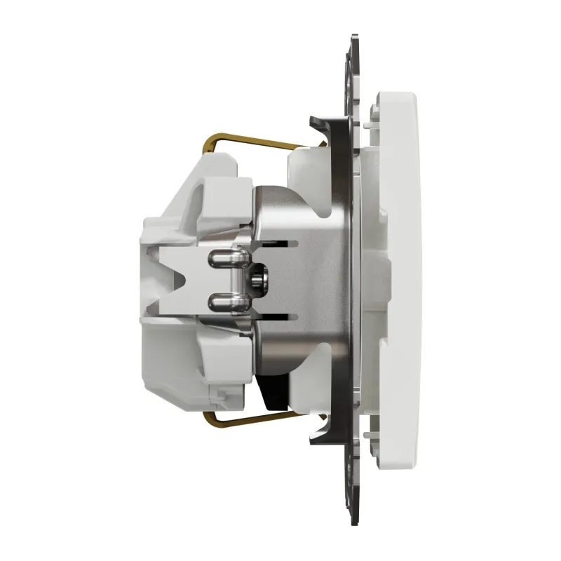 Kontaktligzda Schneider Electric Sedna Design SDD111021, Iezemēta rozete, IP20, balta krās.