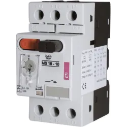 Dzinēja starteris ETI MS18, 3 - 4 kW, 6.3 - 10 A
