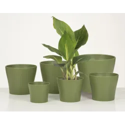 Vāze keramikas 808-19 oliva d19