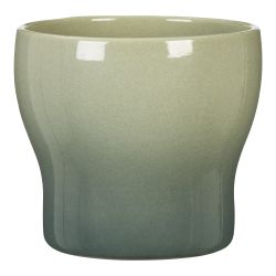 Puķpods keramikas 824-18 sea green d18